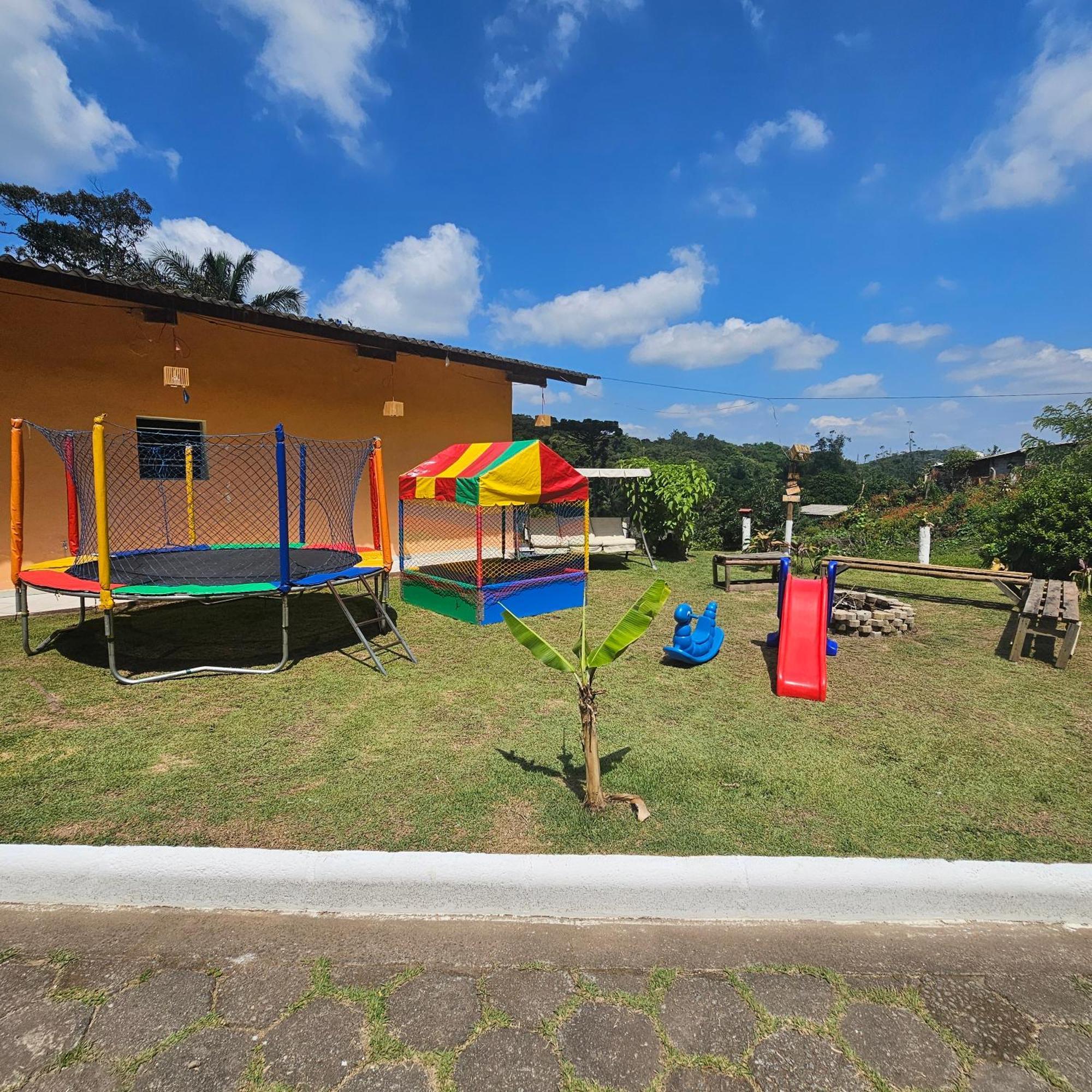 Piscina Aquecida 65Km De Sao Paulo Capital Sitio Chacara Casa Juquitiba Buitenkant foto